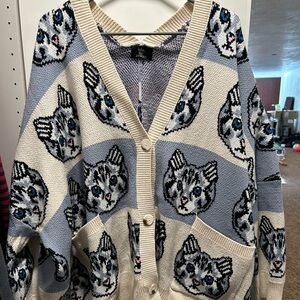 Dressed in LaLa Kitty Cardigan